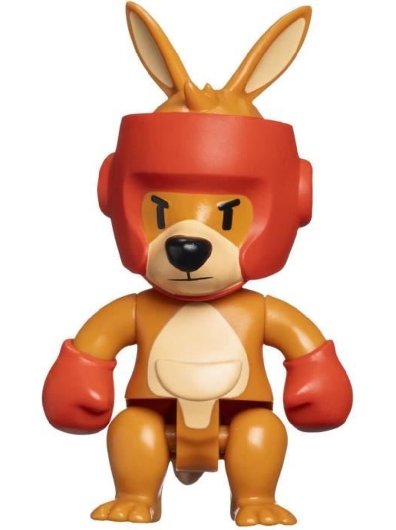Figurine articulée - bandai - stumble guys - boxing roo - 11 cm - avec stickers Multicolore - Kiabi