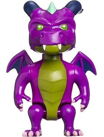 Figurine articulée - bandai - stumble guys - dusk dragon - 11 cm - avec stickers