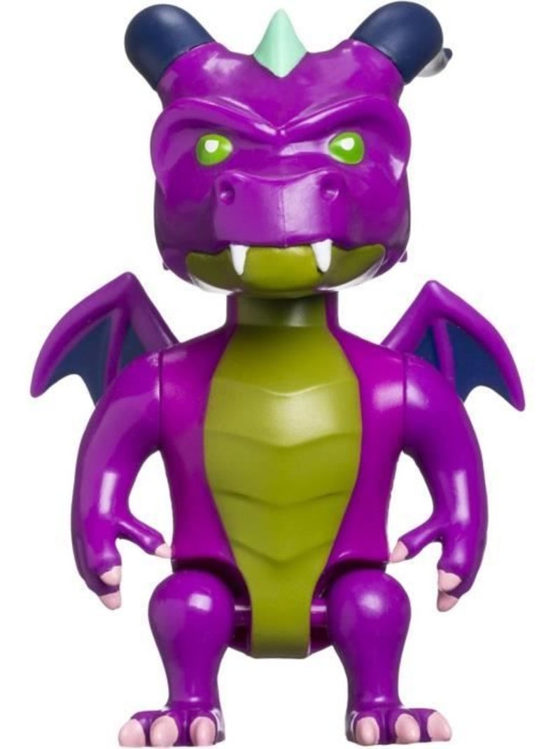 Figurine articulée - bandai - stumble guys - dusk dragon - 11 cm - avec stickers Multicolore - Kiabi