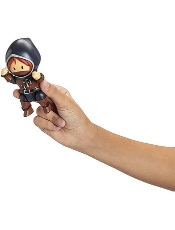 Figurine articulée - bandai - stumble guys - stabby kate - 11 cm - avec stickers
