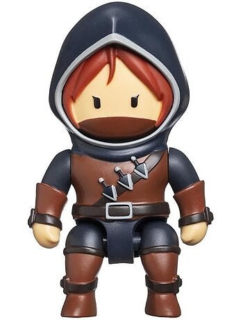 Figurine articulée - bandai - stumble guys - stabby kate - 11 cm - avec stickers