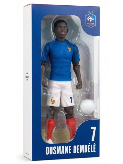 Figurine articulée - équipe de france - megableu - dembélé numéro 7 - 20 cm - Kiabi