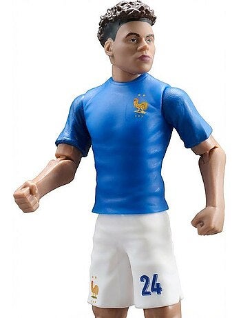 Figurine articulée - équipe de france - megableu - désiré doué numéro 24 - 20 cm