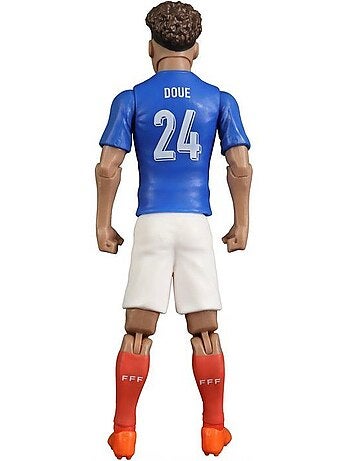 Figurine articulée - équipe de france - megableu - désiré doué numéro 24 - 20 cm