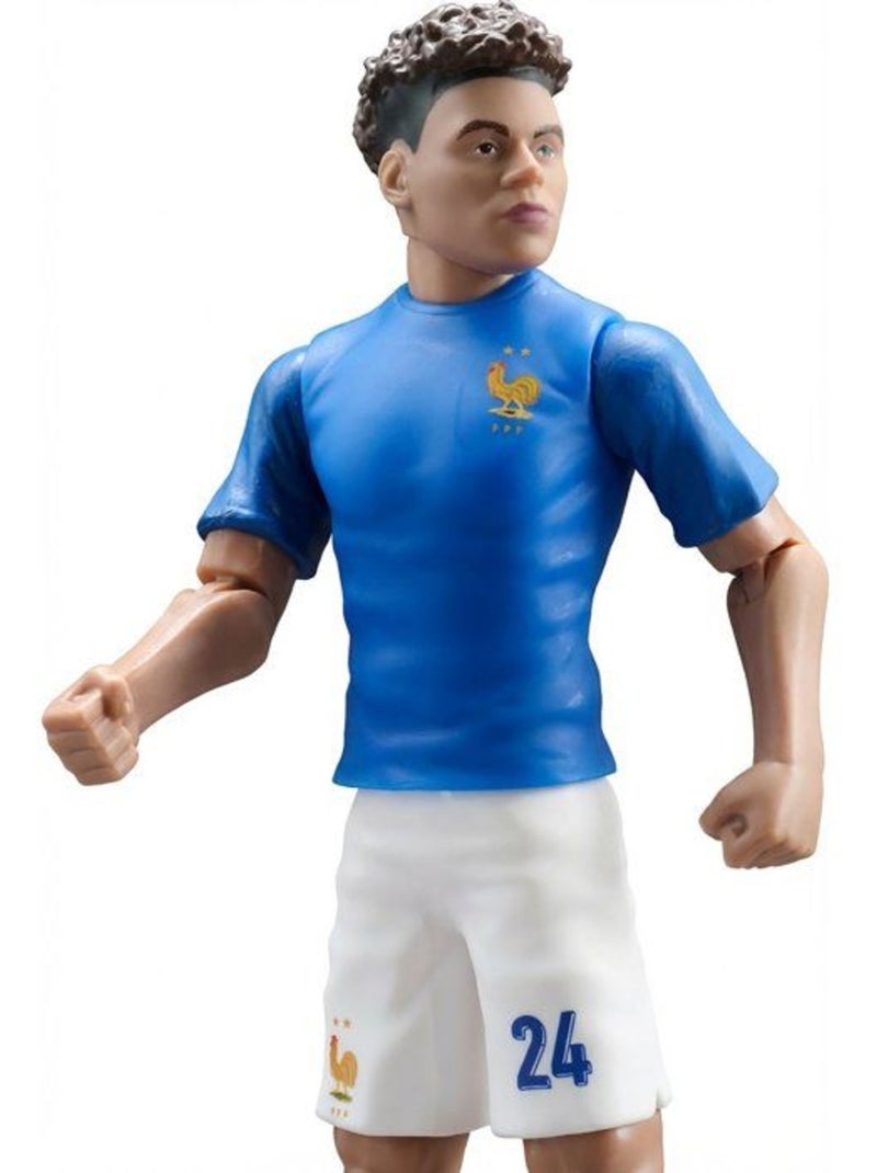 Figurine articulée - équipe de france - megableu - désiré doué numéro 24 - 20 cm Bleu - Kiabi