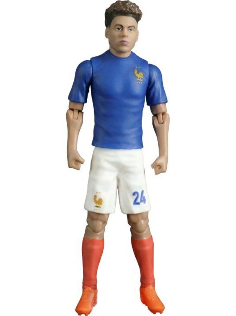 Figurine articulée - équipe de france - megableu - désiré doué numéro 24 - 20 cm Bleu - Kiabi