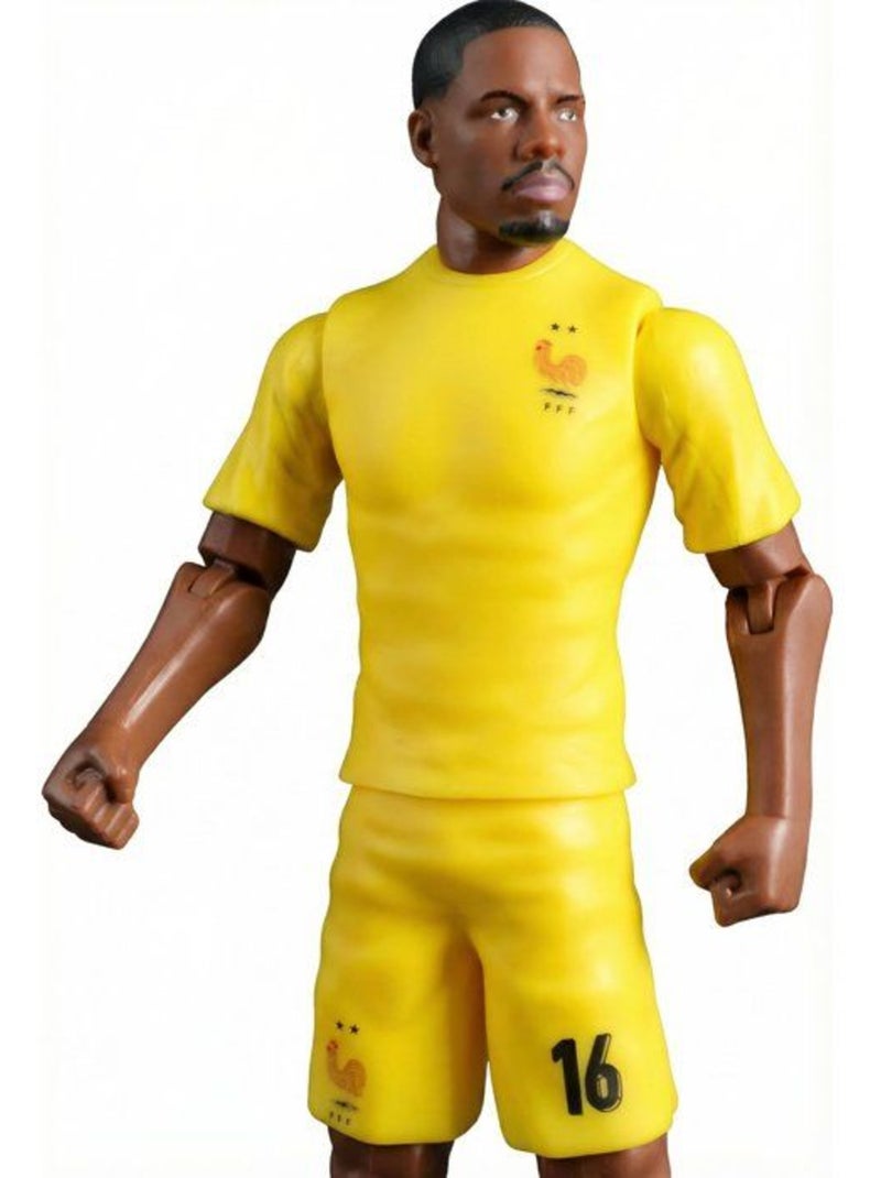 Figurine articulée - équipe de france - megableu - maignan numéro 16 - 20 cm Bleu - Kiabi