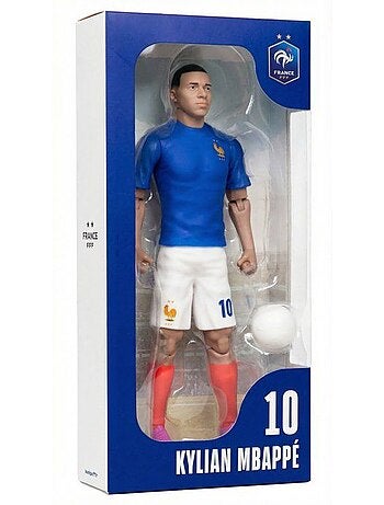 Figurine articulée - équipe de france - megableu - mbappé numéro 10 - 20 cm