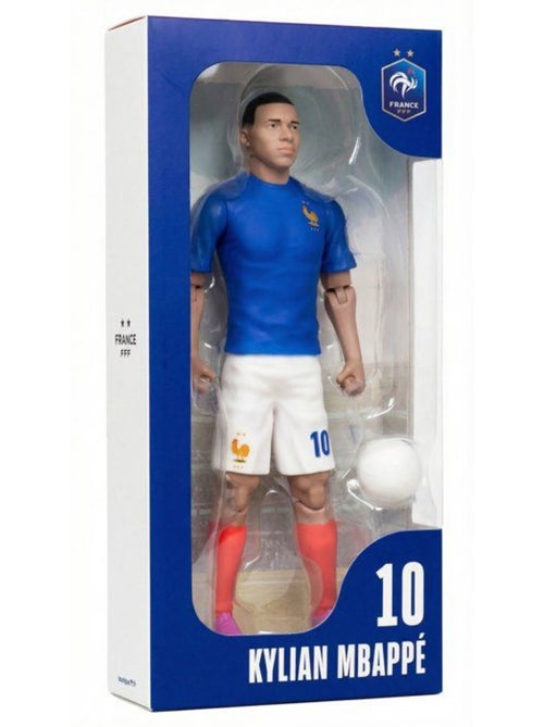 Figurine articulée - équipe de france - megableu - mbappé numéro 10 - 20 cm - Kiabi