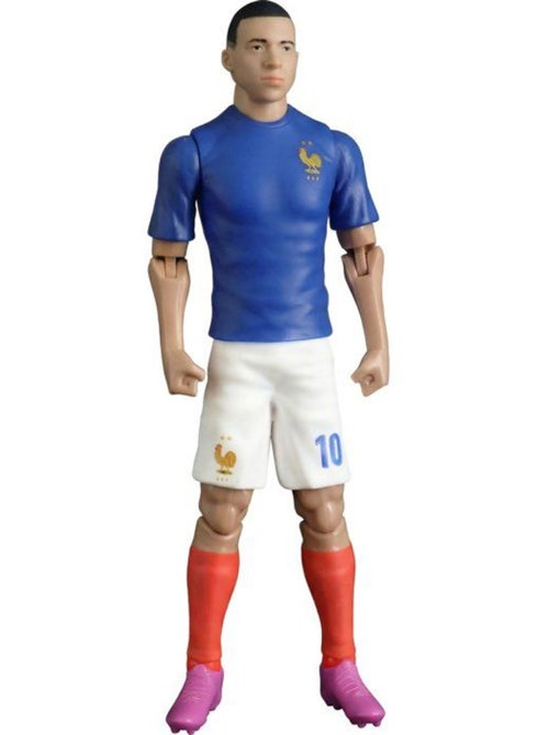 Figurine articulée - équipe de france - megableu - mbappé numéro 10 - 20 cm - Kiabi