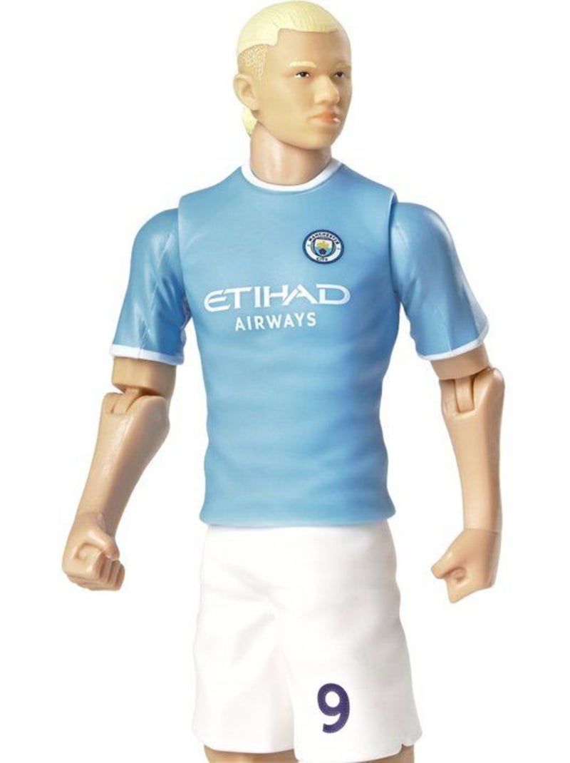 Figurine articulée - erling haaland - numéro 9 - - manchester city - megableu - 20 cm Multicolore - Kiabi