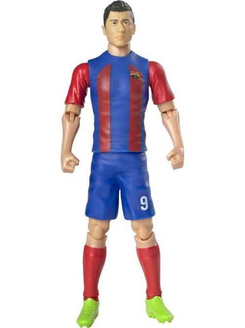 Figurine articulée - fc barcelona - megableu - lewandowski - 20 cm - Kiabi