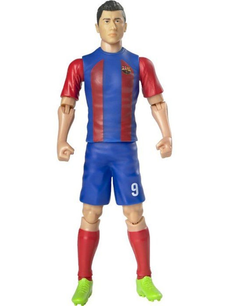 Figurine articulée - fc barcelona - megableu - lewandowski - 20 cm Multicolore - Kiabi