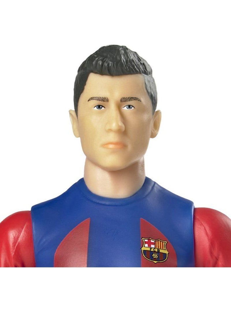 Figurine articulée - fc barcelona - megableu - lewandowski - 20 cm Multicolore - Kiabi