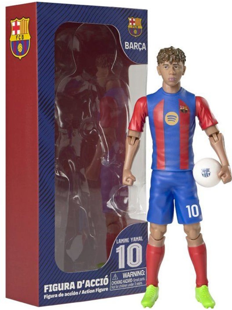 Figurine articulée - lamine yamal - fc barcelona - megableu - 20 cm Multicolore - Kiabi