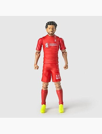 Figurine articulée - mohamed salah -liverpool fc - megableu - 20 cm