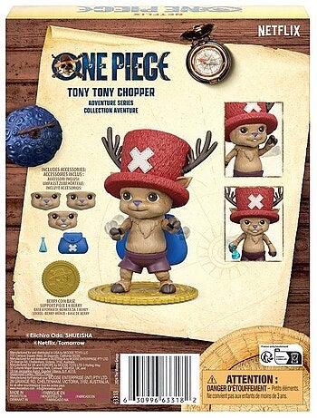 Figurine articulée - one piece - chopper - 15 cm - dès 4 ans