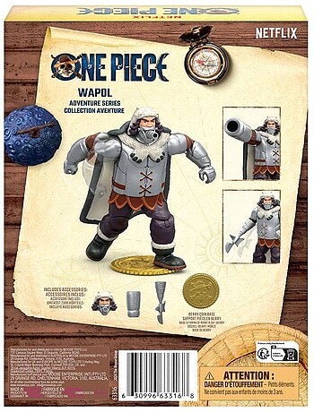 Figurine articulée - one piece - wapol - 15 cm - dès 4 ans