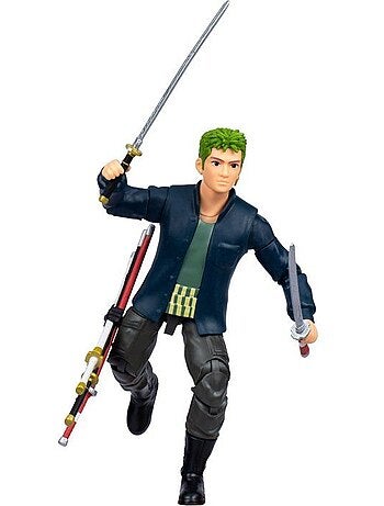 Figurine articulée - one piece - zoro - 15 cm - dès 4 ans