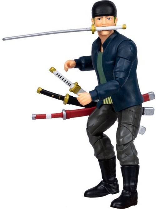 Figurine articulée - one piece - zoro - 15 cm - dès 4 ans - Kiabi