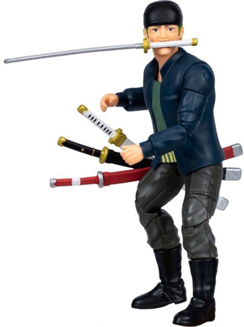 Figurine articulée - one piece - zoro - 15 cm - dès 4 ans Jaune - Kiabi