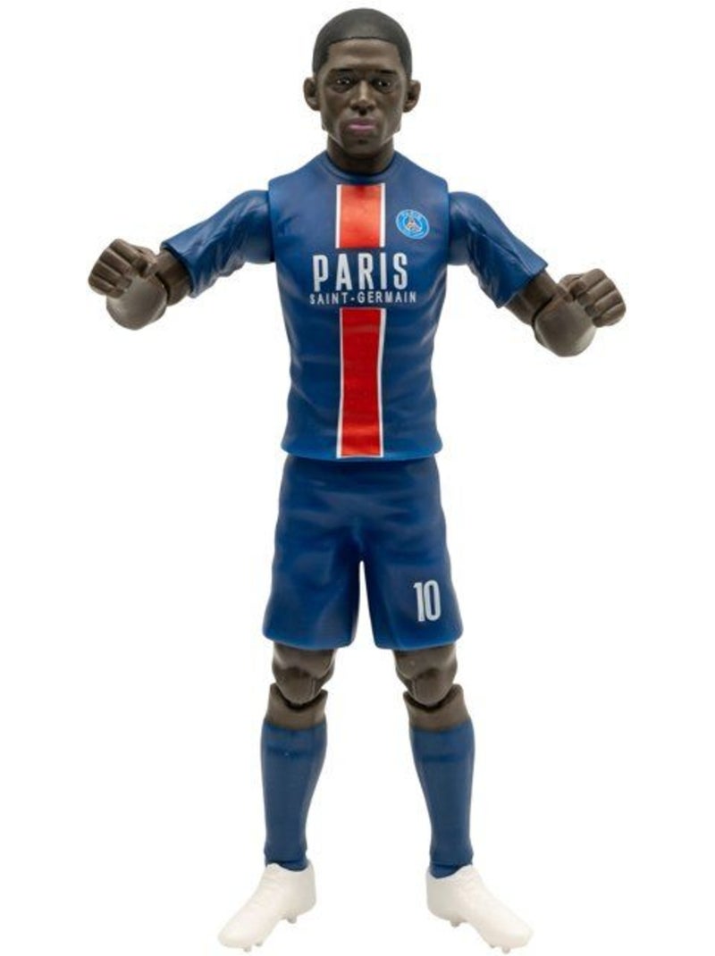 Figurine articulée - psg - megableu - ousmane dembélé - 20 cm Bleu - Kiabi