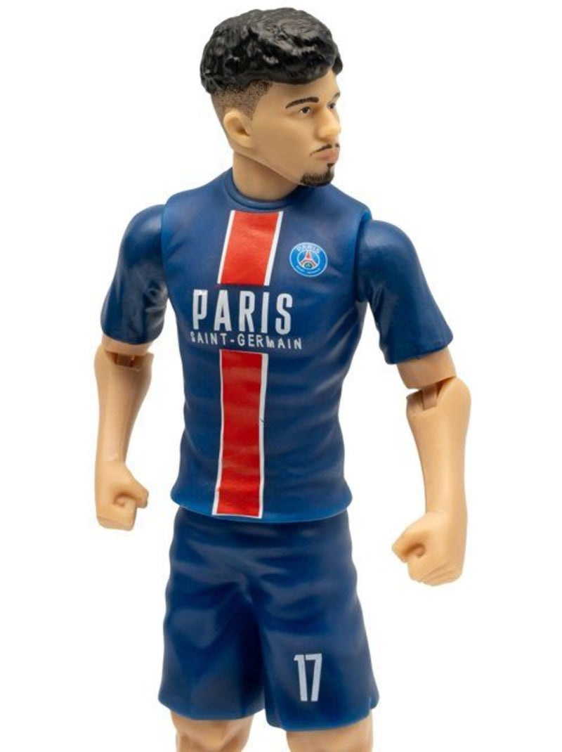 Figurine articulée - psg - megableu - vitinha - 20 cm Bleu - Kiabi