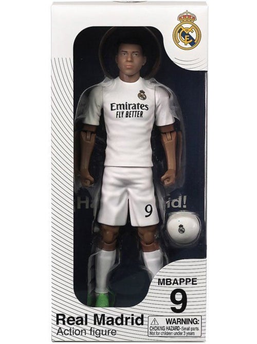 Figurine articulée - real madrid - megableu - mbappé - 20 cm - Kiabi