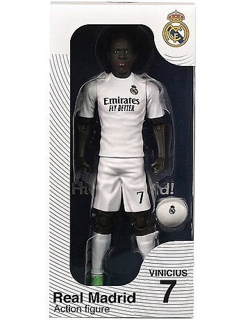 Figurine articulée - real madrid - megableu - vinicius - 20 cm