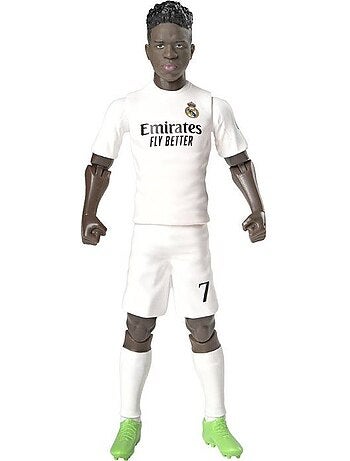 Figurine articulée - real madrid - megableu - vinicius - 20 cm