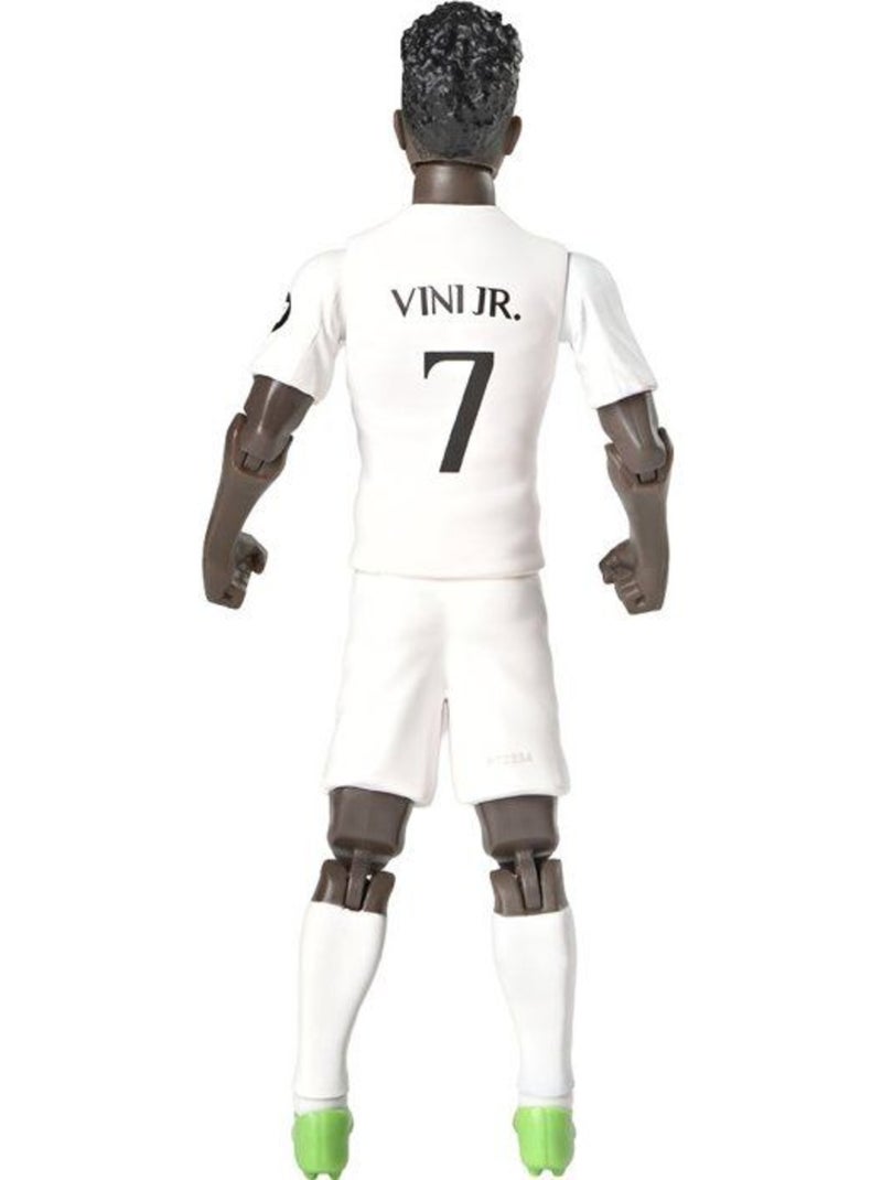 Figurine articulée - real madrid - megableu - vinicius - 20 cm Bleu - Kiabi