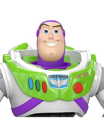 Figurine articulée - toy story - jkv15 - buzz l'éclair 17 cm - format playscale - fidèle au film