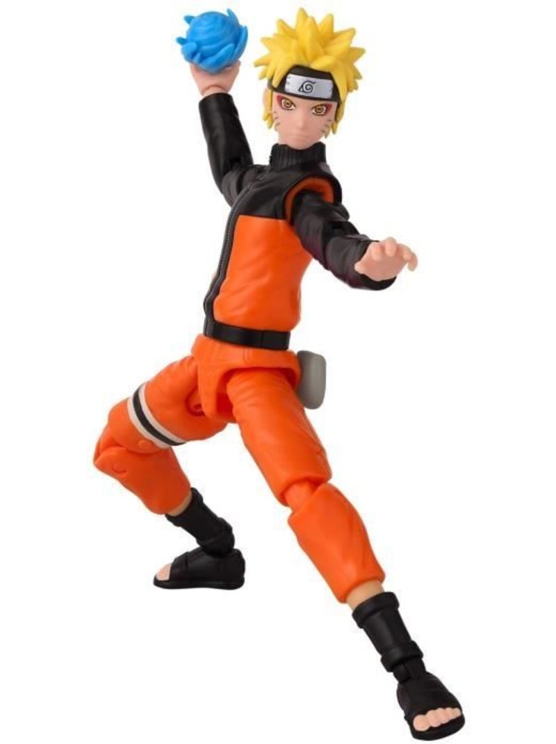 Figurine articulée 17 cm Naruto Mode Hermite - BANDAI Anime Heroes Orange - Kiabi