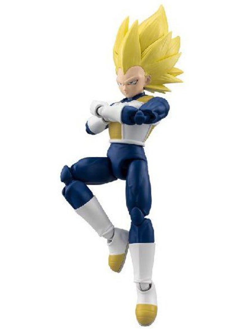 Figurine articulée 17 cm super saiyan 3 vegeta - dragon ball Multicolore - Kiabi