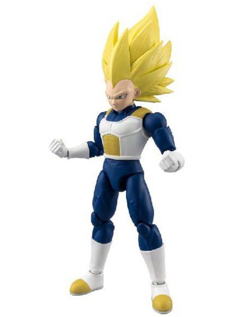Figurine articulée 17 cm super saiyan 3 vegeta - dragon ball Multicolore - Kiabi