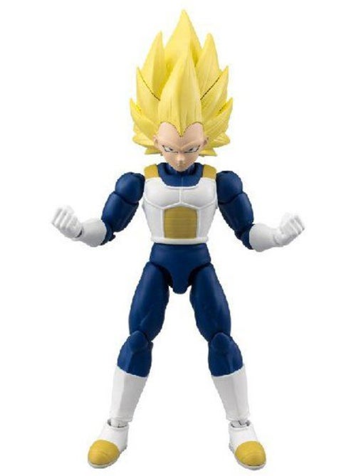 Figurine articulée 17 cm super saiyan 3 vegeta - dragon ball - Kiabi