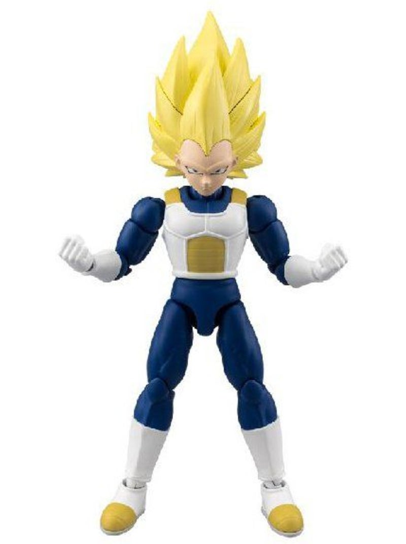 Figurine articulée 17 cm super saiyan 3 vegeta - dragon ball Multicolore - Kiabi
