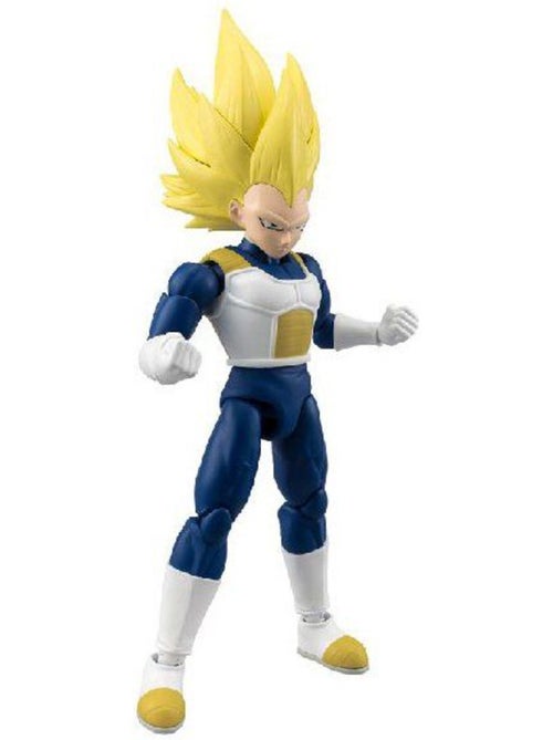 Figurine articulée 17 cm super saiyan 3 vegeta - dragon ball - Kiabi