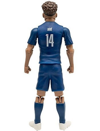 Figurine articulée 20 cm + ballon PSG Désiré Doué n°14 - MEGABLEU