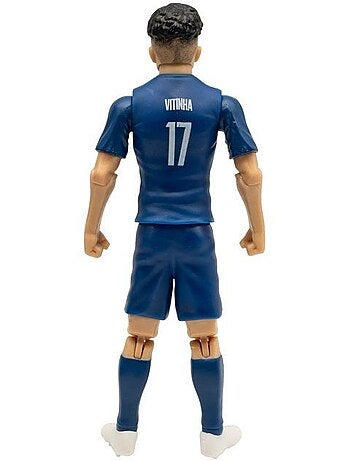 Figurine articulée 20 cm Vitinha n°17 + ballon - MEGABLEU, PSG