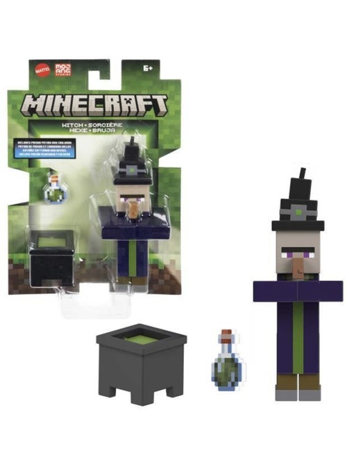 Figurine articulée 8 cm modèle aléatoire - Minecraft - Mattel - Kiabi
