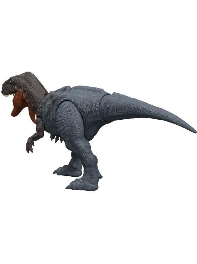 Figurine articulée abelisaurus rugissement féroce 30 cm - jurassic world Gris - Kiabi