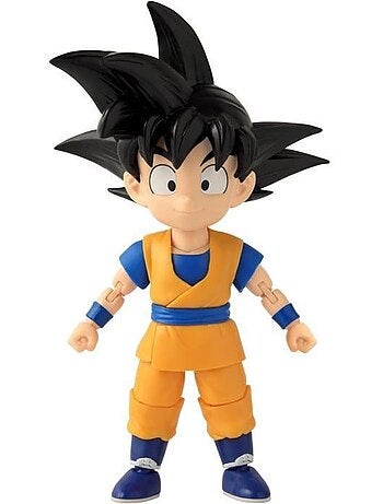 Figurine articulée dragon star 17 cm - mini goku - bandai - dragon ball daima kid goku - 4 ans et +