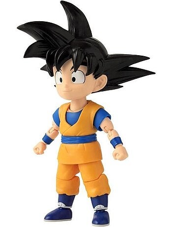Figurine articulée dragon star 17 cm - mini goku - bandai - dragon ball daima kid goku - 4 ans et +