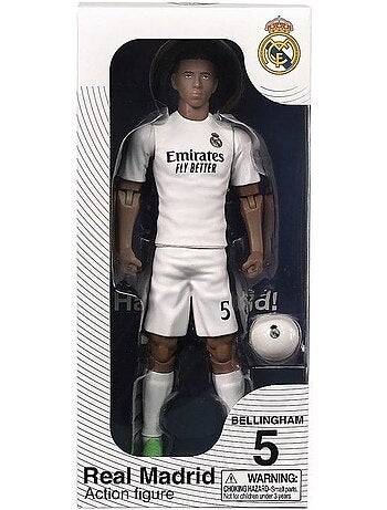 Figurine articulée jude belligham - real madrid - megableu - 20 cm