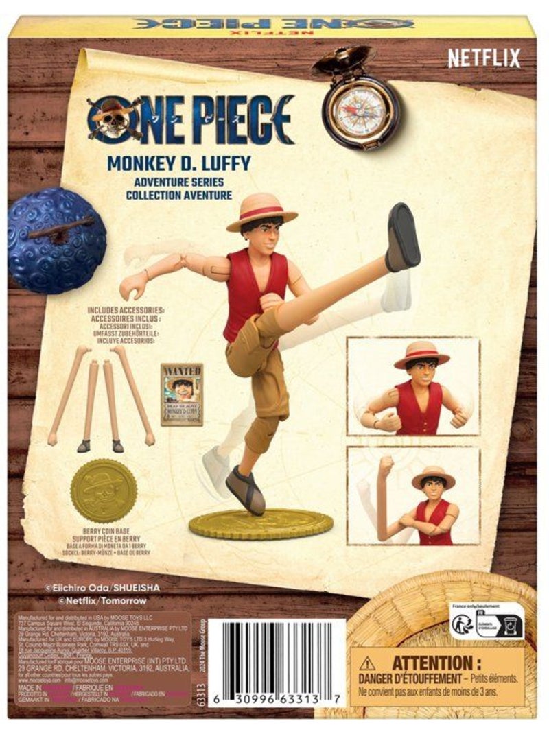 Figurine Articulée Luffy One Piece Jaune - Kiabi