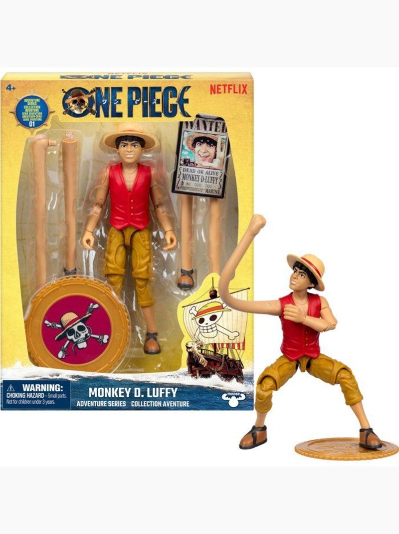 Figurine Articulée Luffy One Piece Jaune - Kiabi