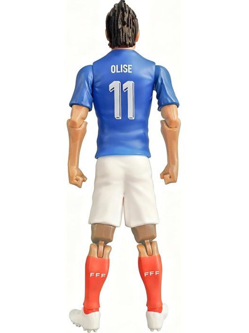 Figurine articulée michael olisé - 20 cm - équipe de france - megableu - Bleu - Kiabi