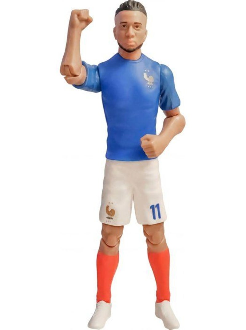 Figurine articulée michael olisé - 20 cm - équipe de france - megableu - Bleu - Kiabi