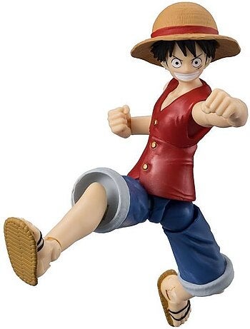 Figurine articulée ultimate legends - bandai - one piece - monkey d luffy - 12 cm